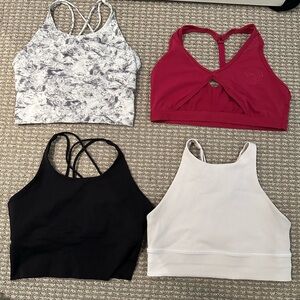 Sports Bra Bundle (4) - Medium (lulu, gymshark & Jed North)